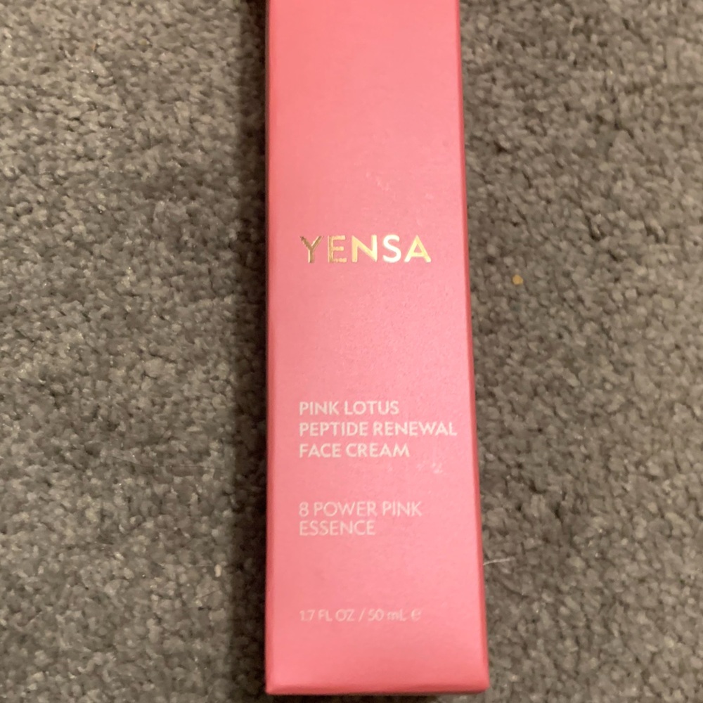 YENSA Pink Lotus Peptide Renewal Face Cream